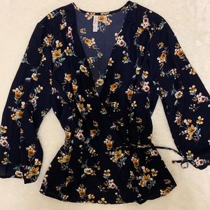 Kimono style dressy top